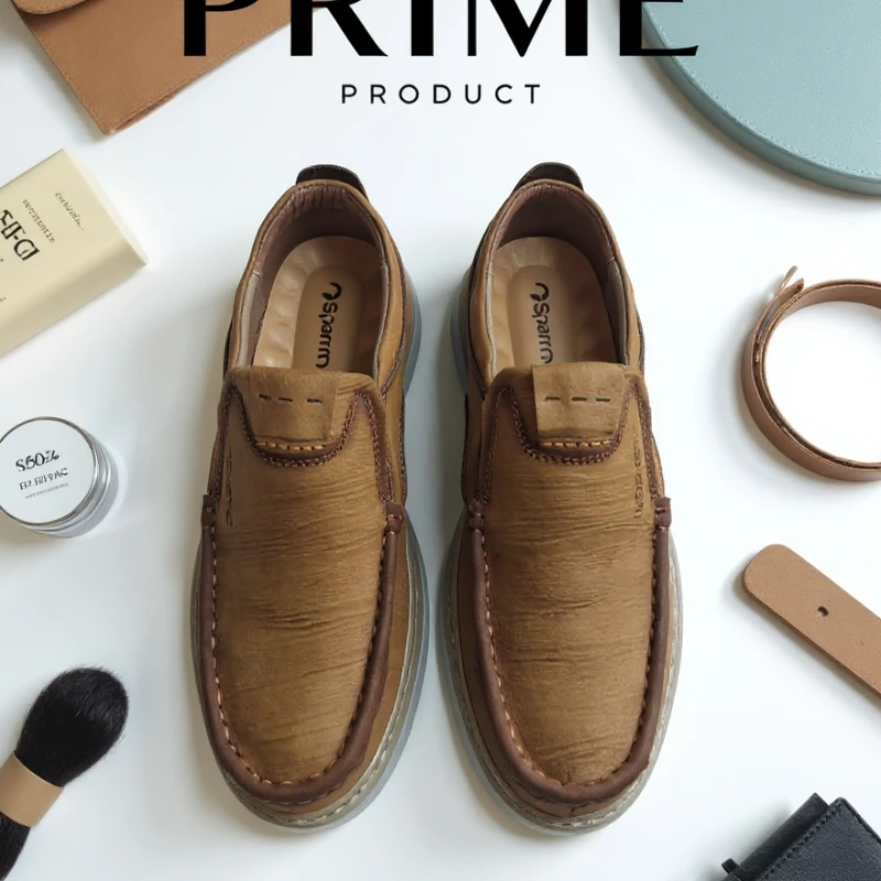 Export Leather Casual Shoes V7